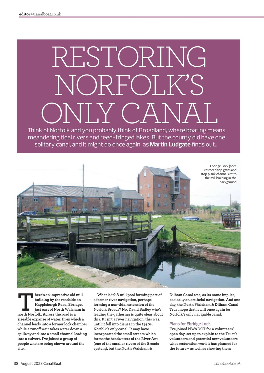 Canal Boat Preview Pages