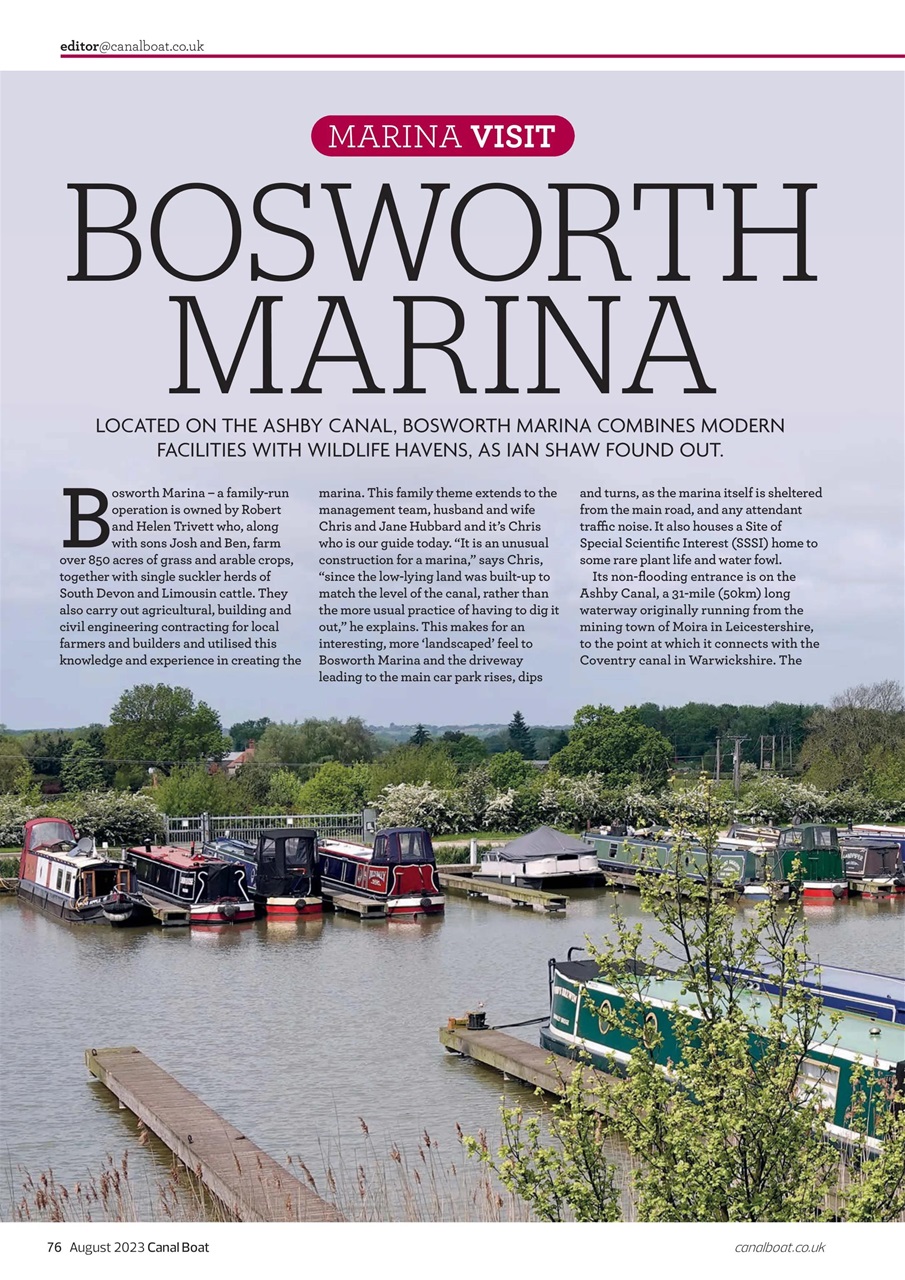 Canal Boat Preview Pages