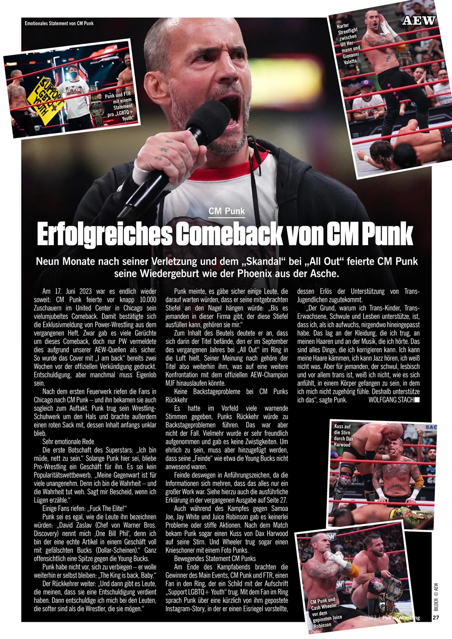 Power-Wrestling Preview Pages