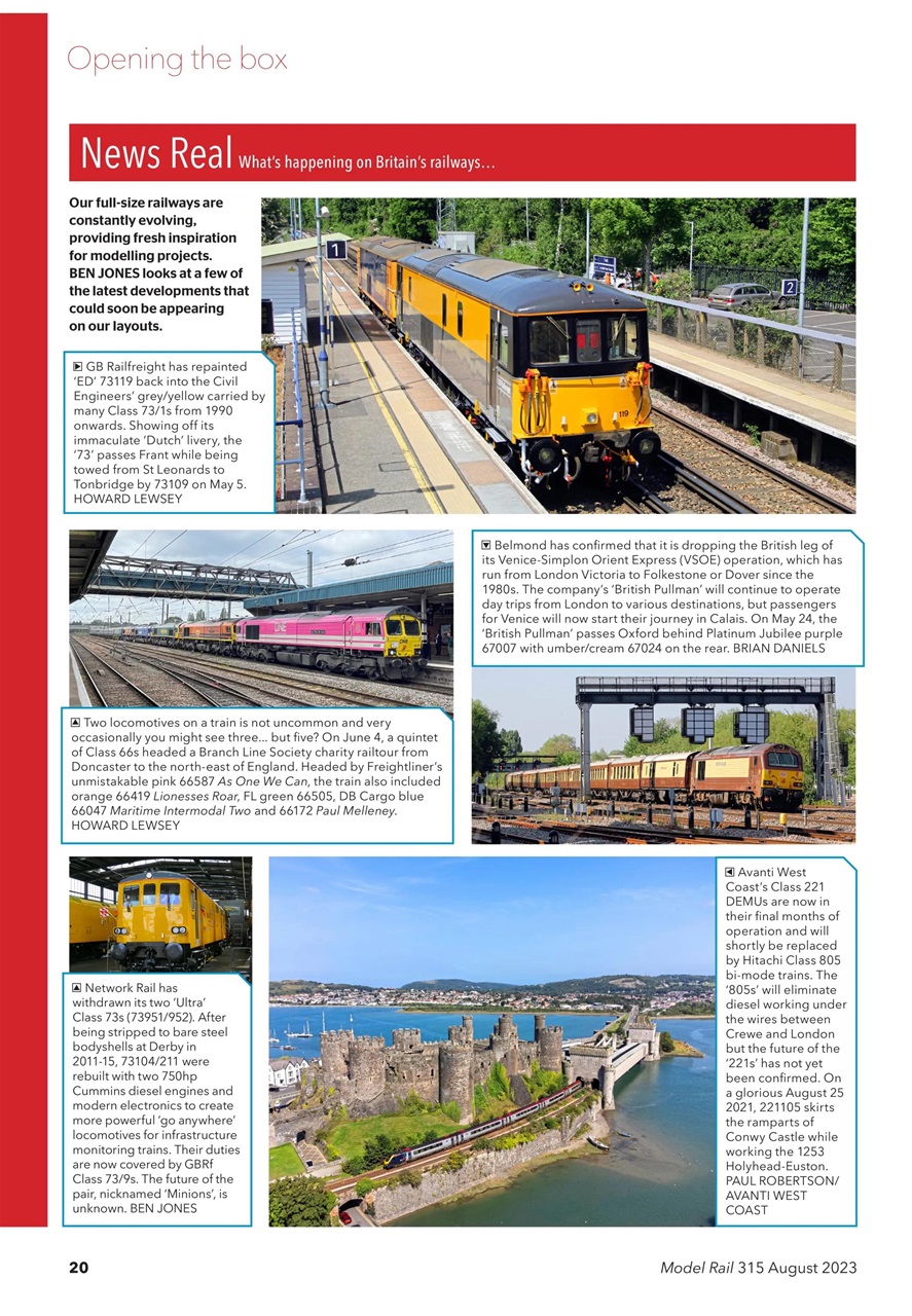 Model Rail Preview Pages