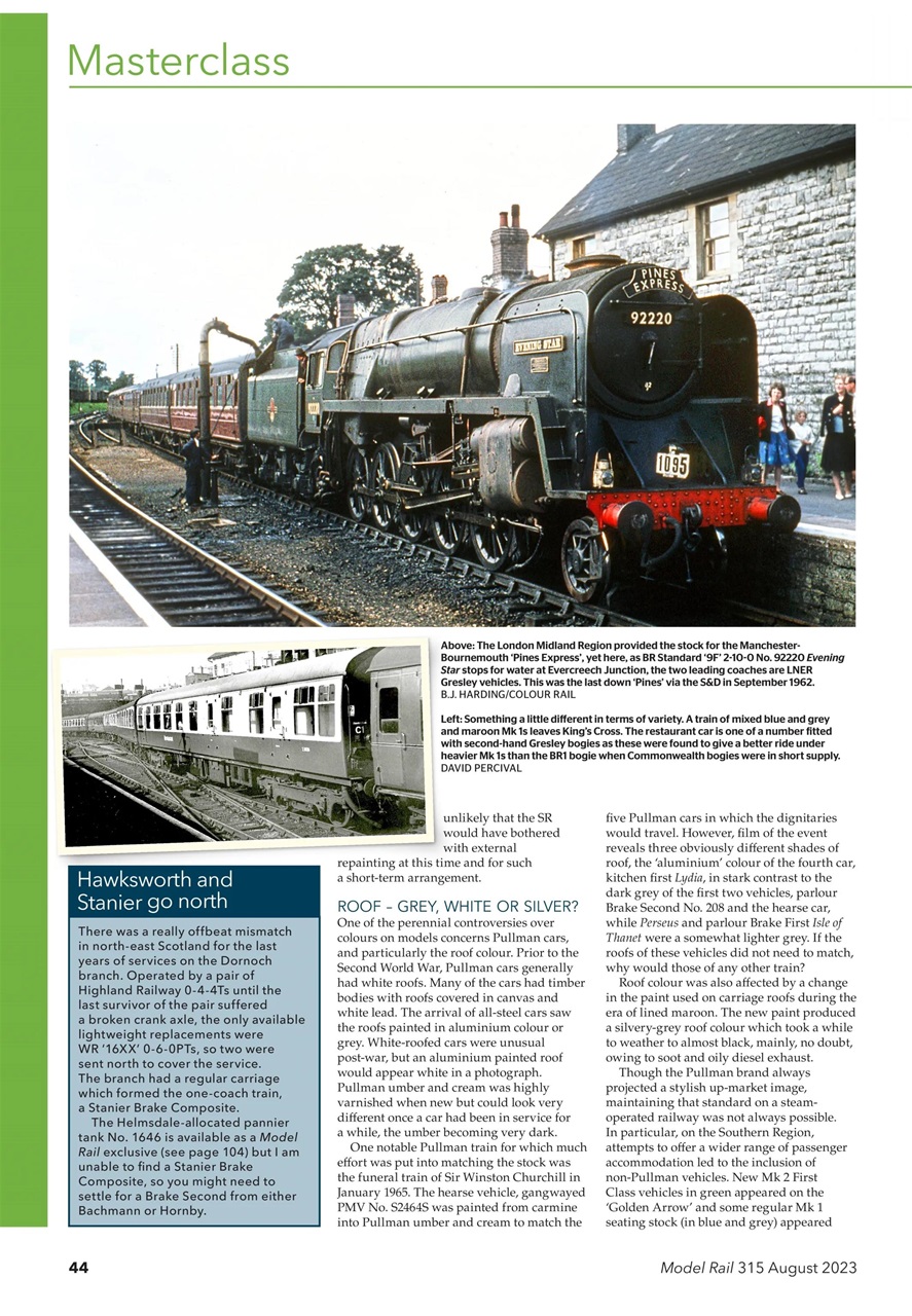 Model Rail Preview Pages