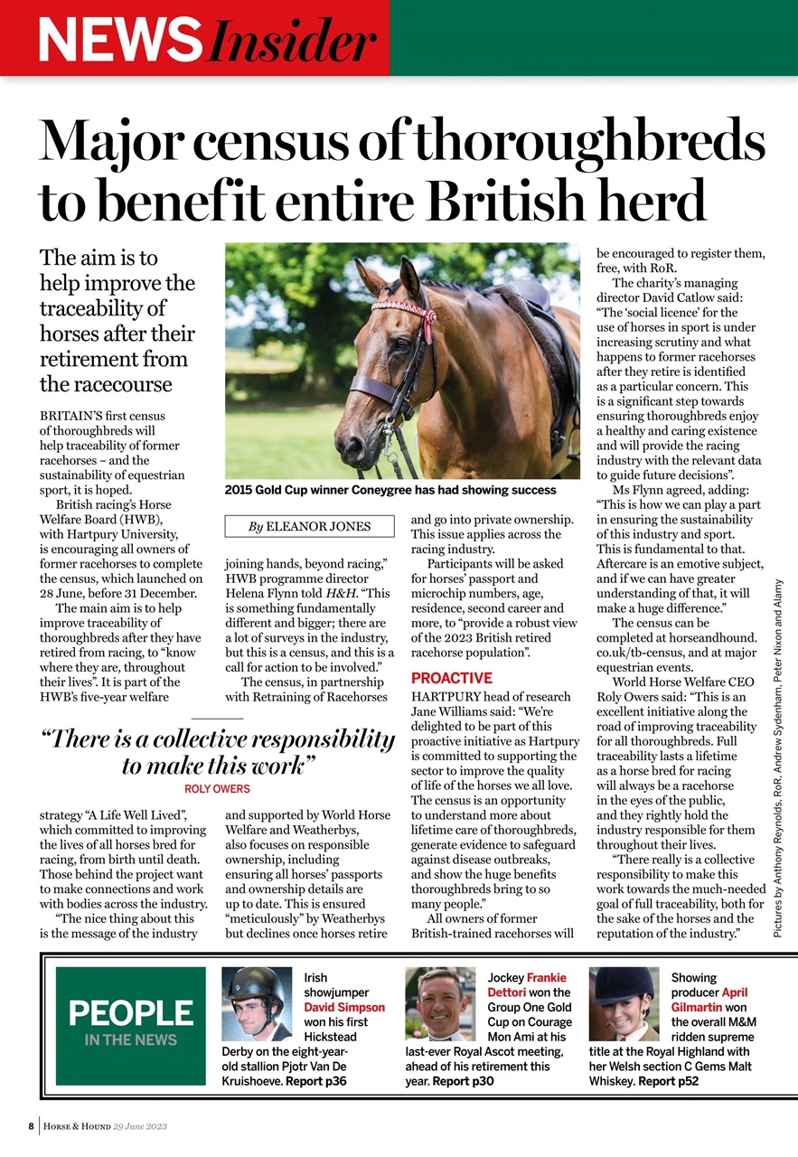 Horse & Hound Preview Pages