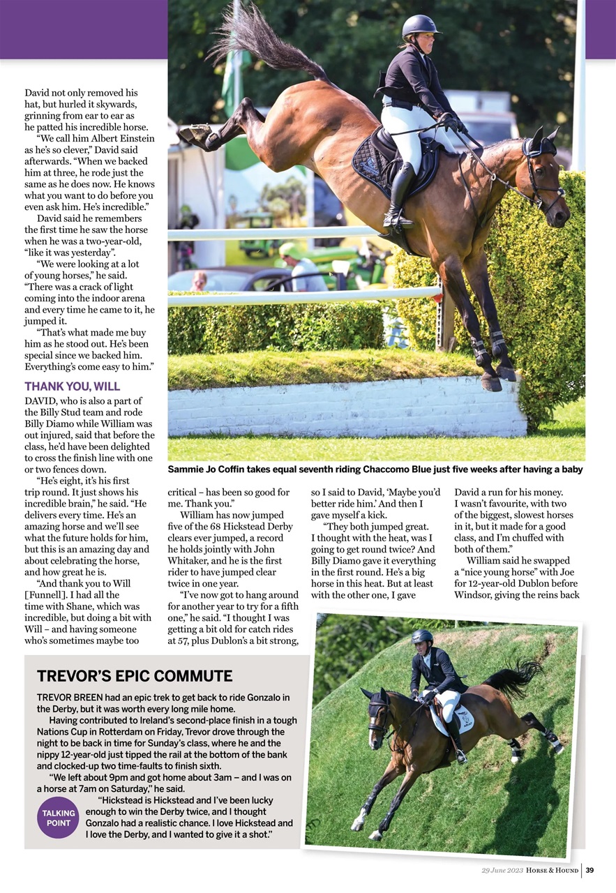 Horse & Hound Preview Pages