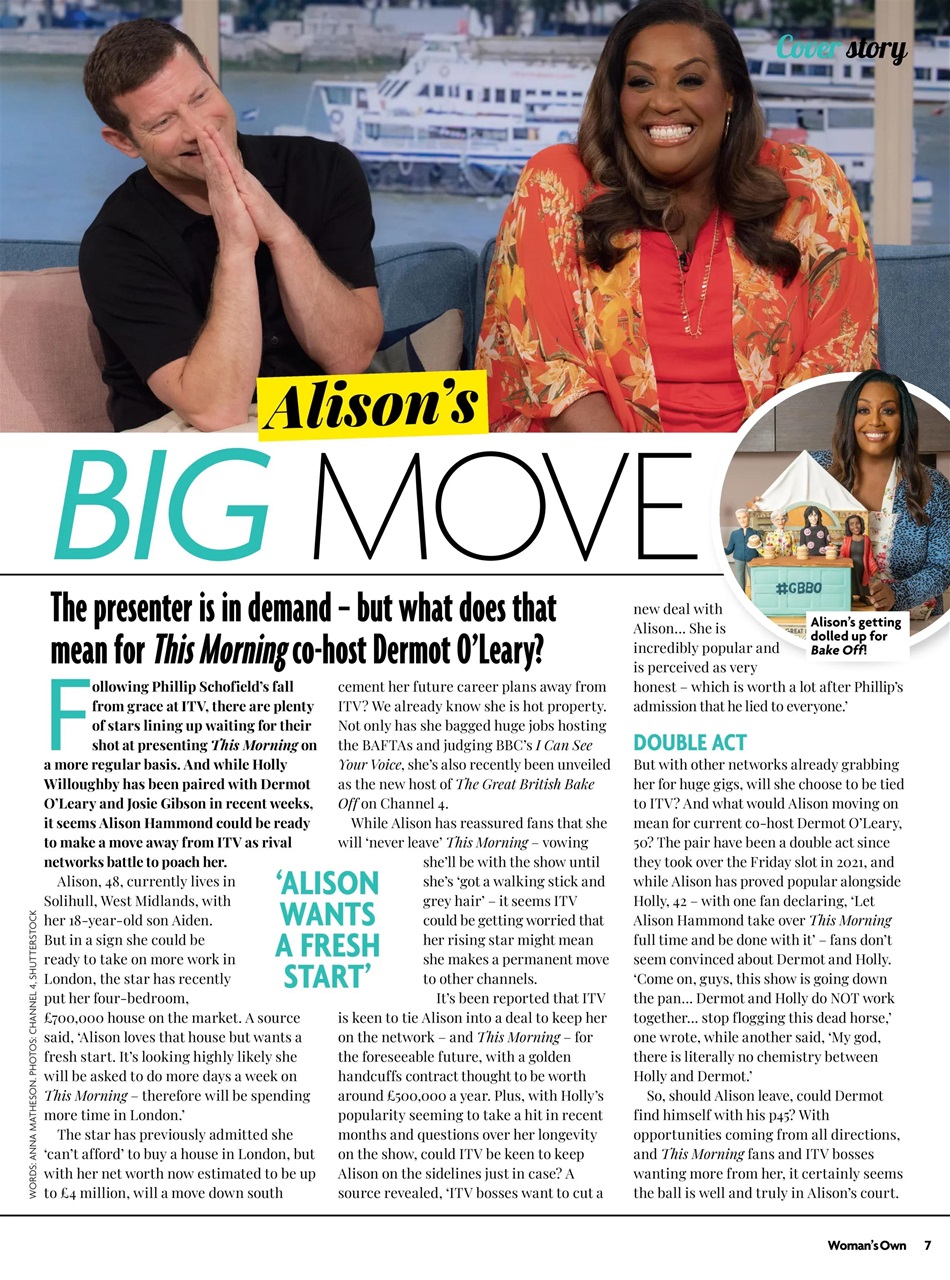 Woman's Own Preview Pages