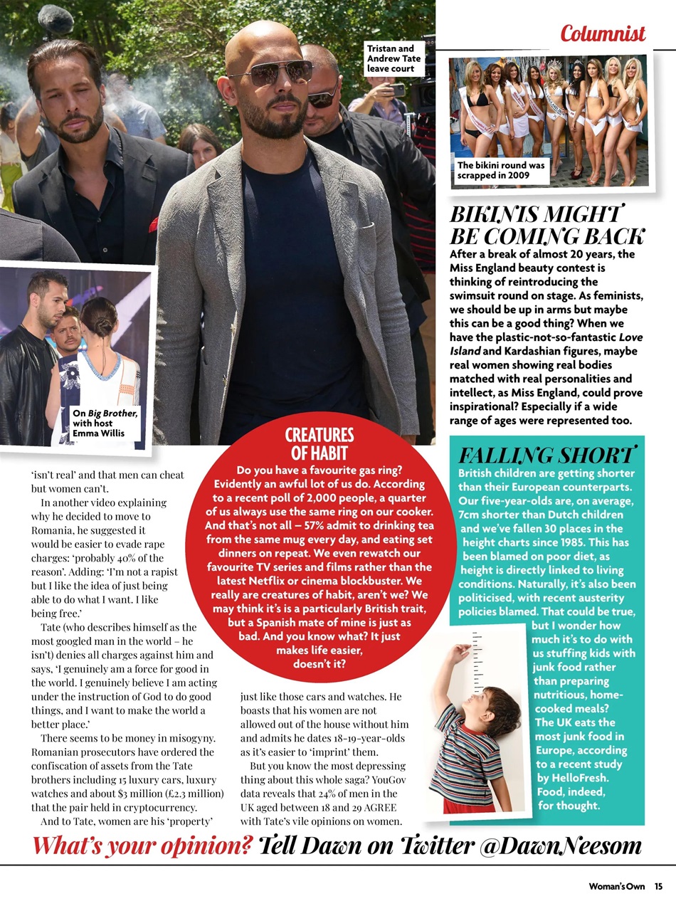 Woman's Own Preview Pages