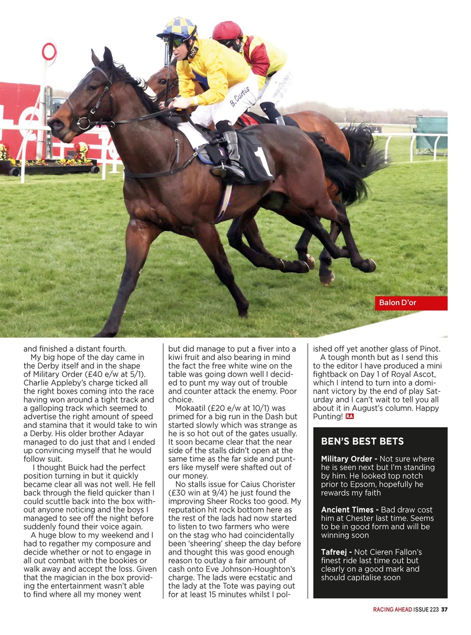 Racing Ahead Preview Pages