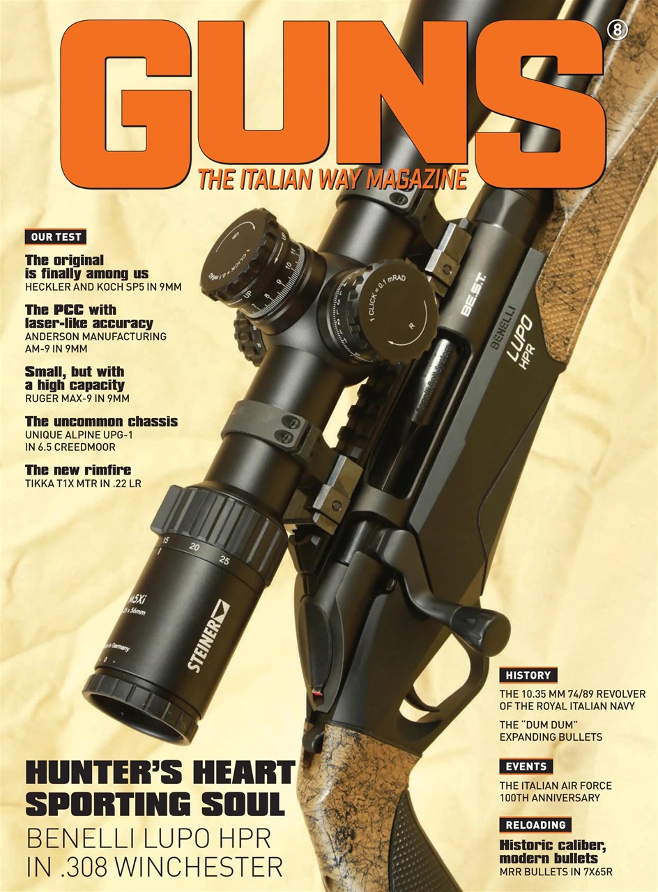 GUNS: The Italian Way Magazine Preview Pages