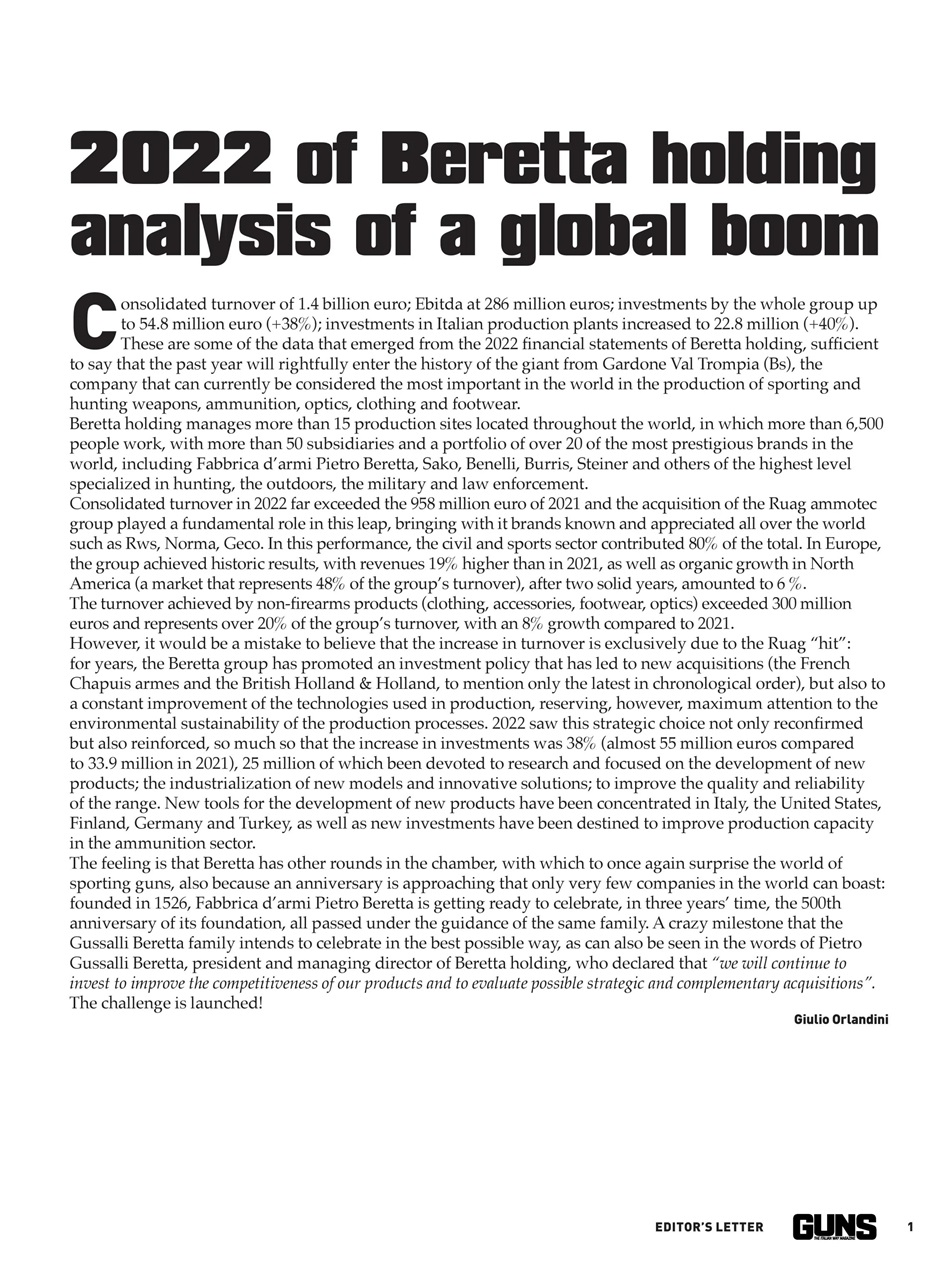 GUNS: The Italian Way Magazine Preview Pages