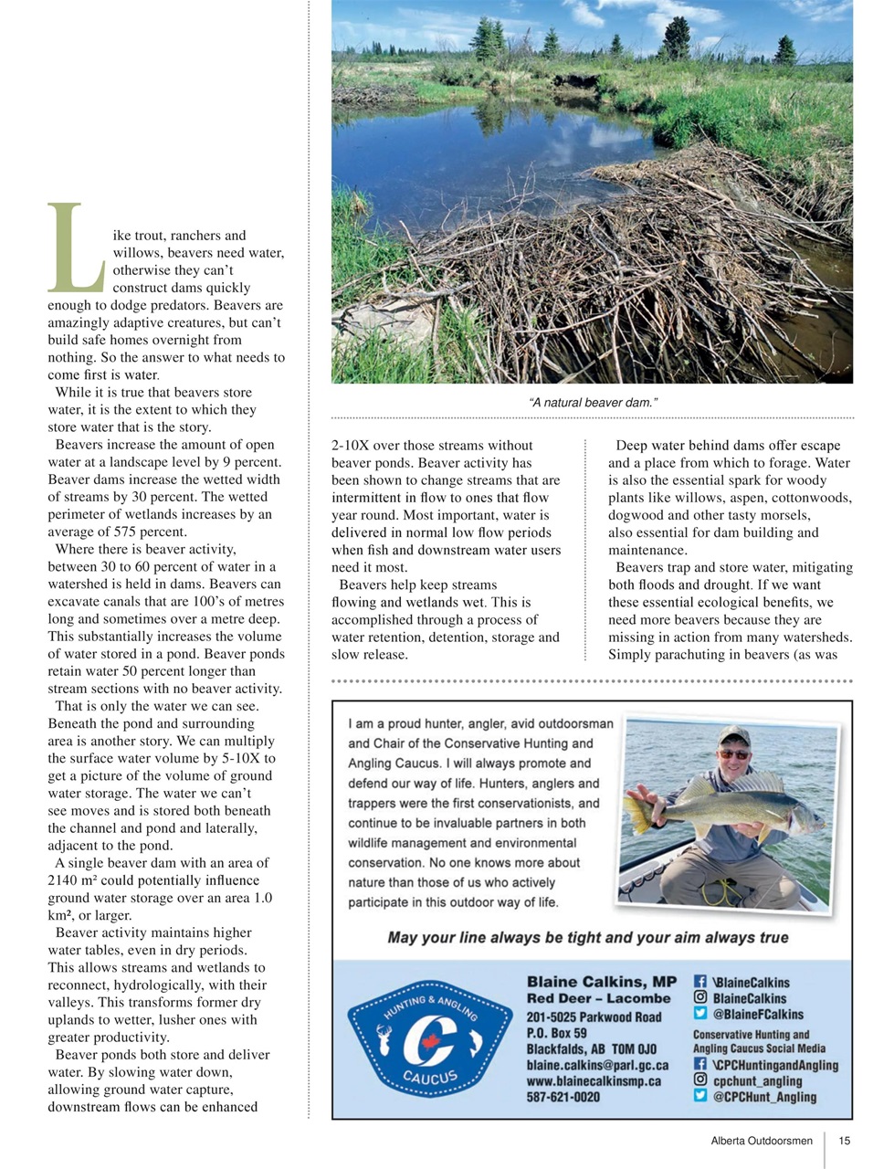 Alberta Outdoors Preview Pages