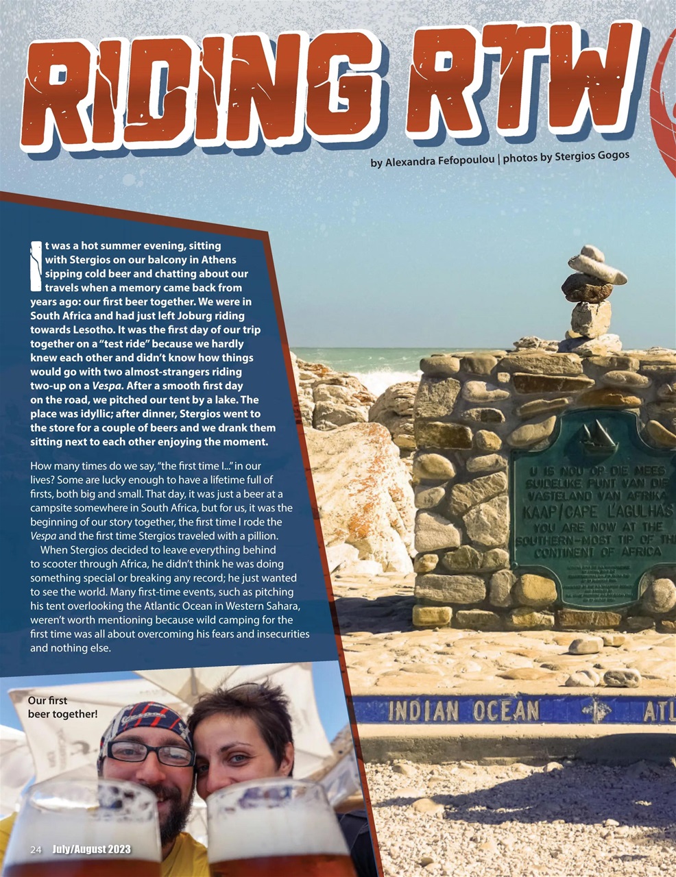 Adventure Motorcycle Preview Pages