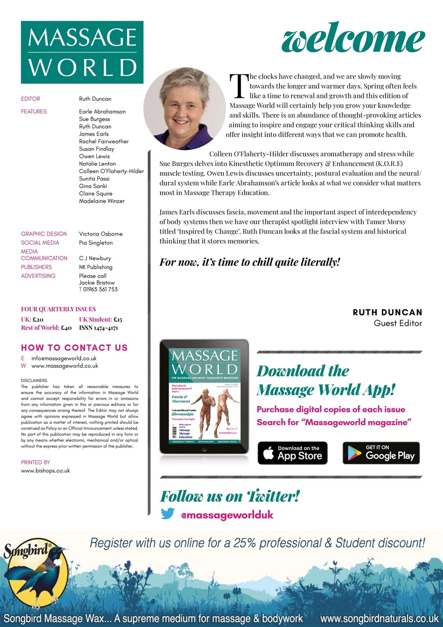 Massage World Preview Pages