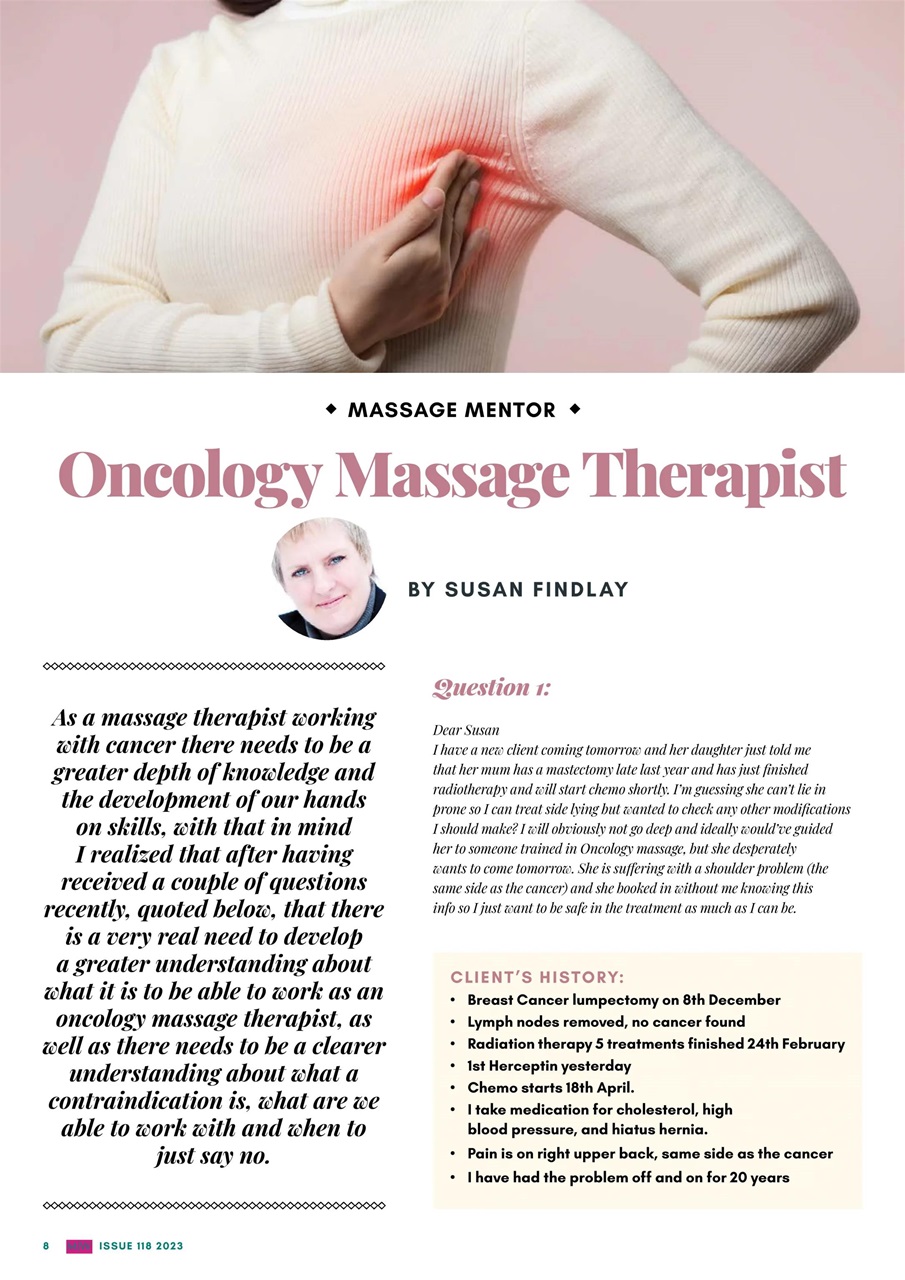 Massage World Preview Pages