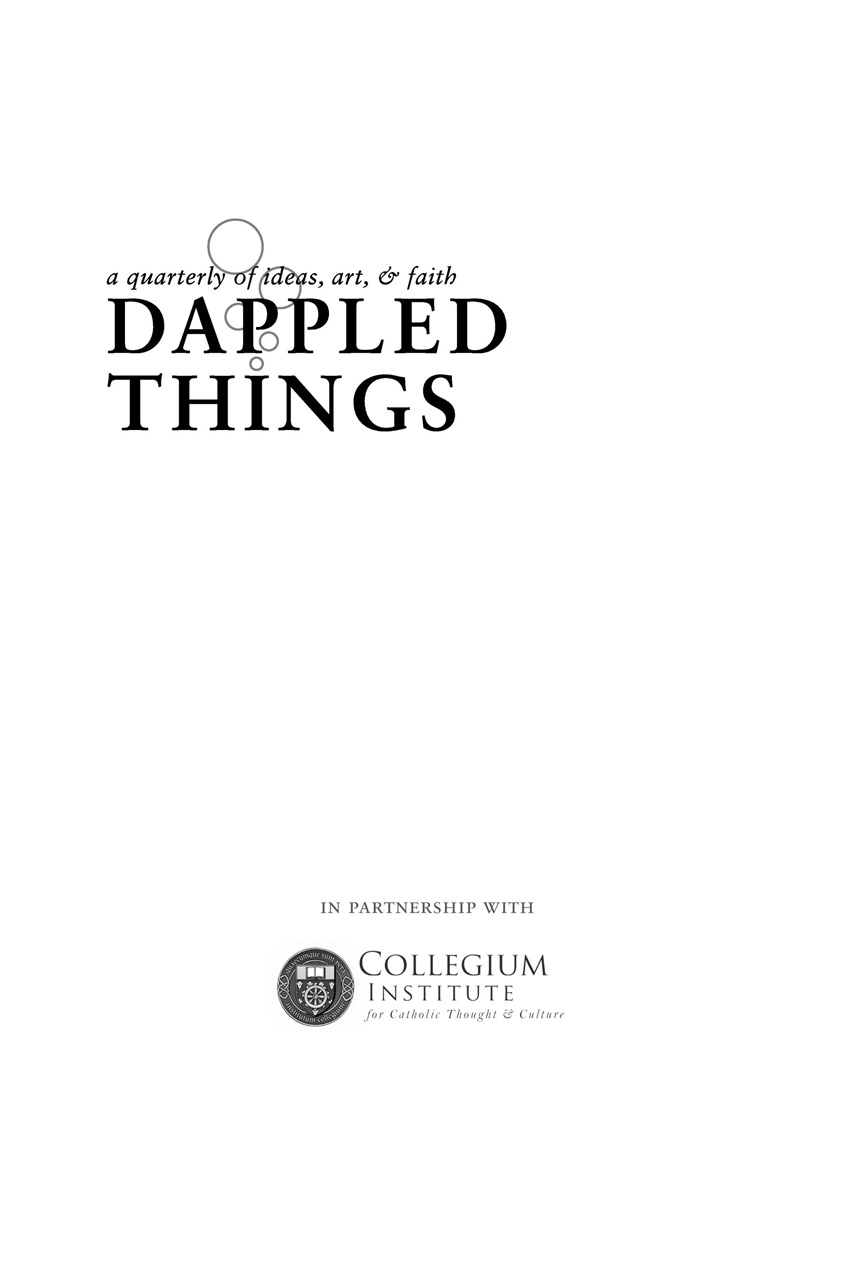 Dappled Things Preview Pages