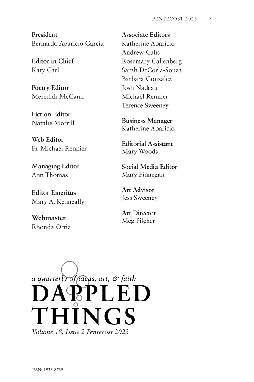 Dappled Things Preview Pages