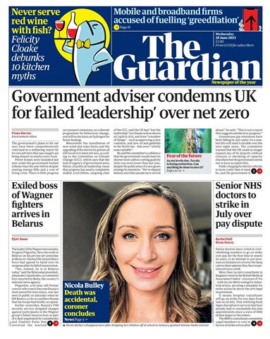 The Guardian Newspaper issue Wednesday, June 28, 2023