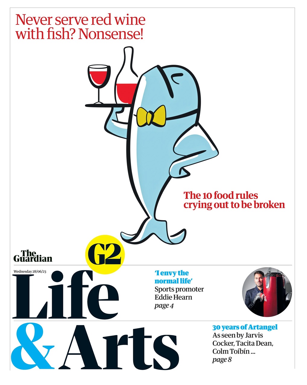 The Guardian Newspaper Preview Pages
