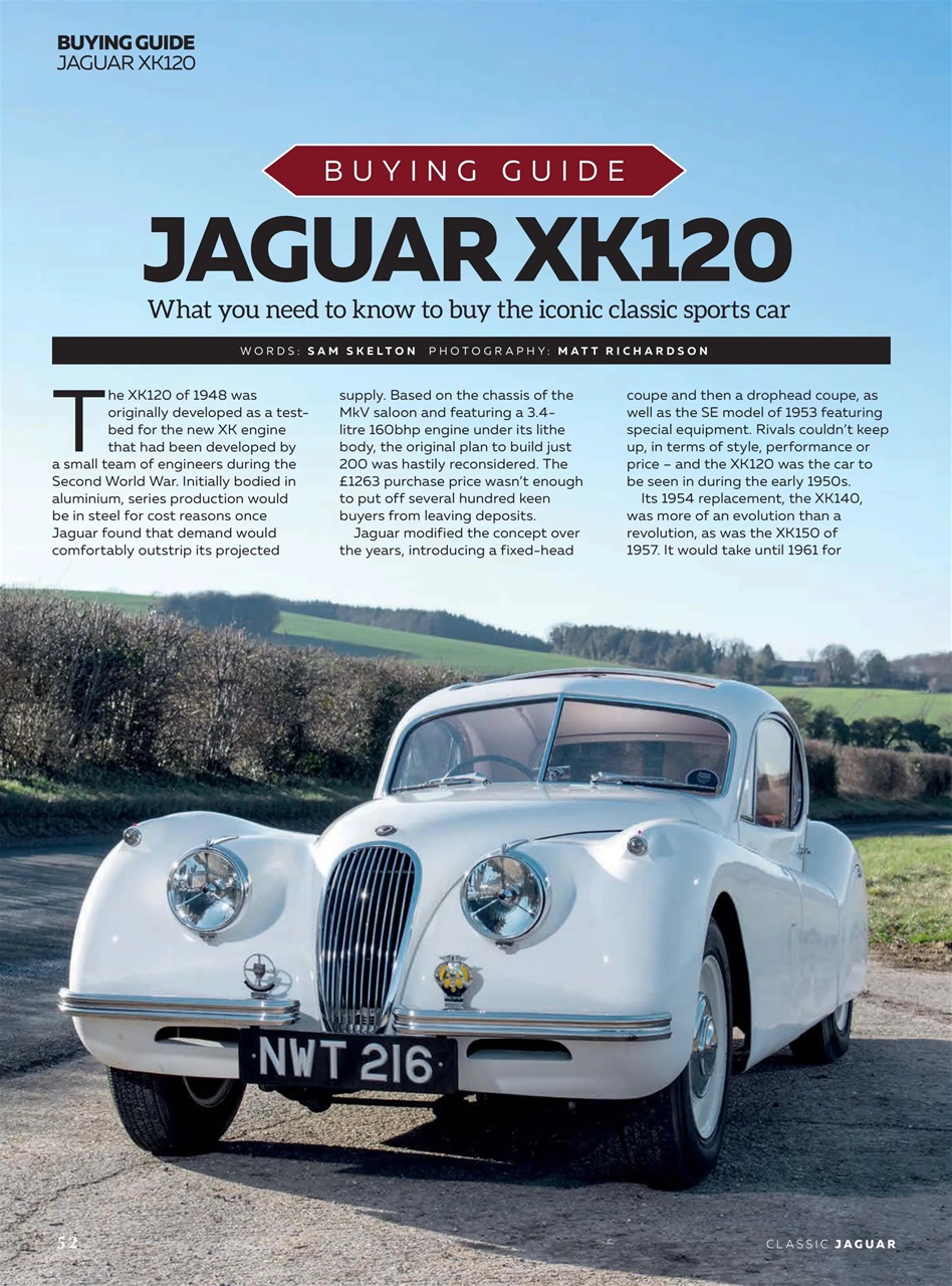 Classic Jaguar Preview Pages