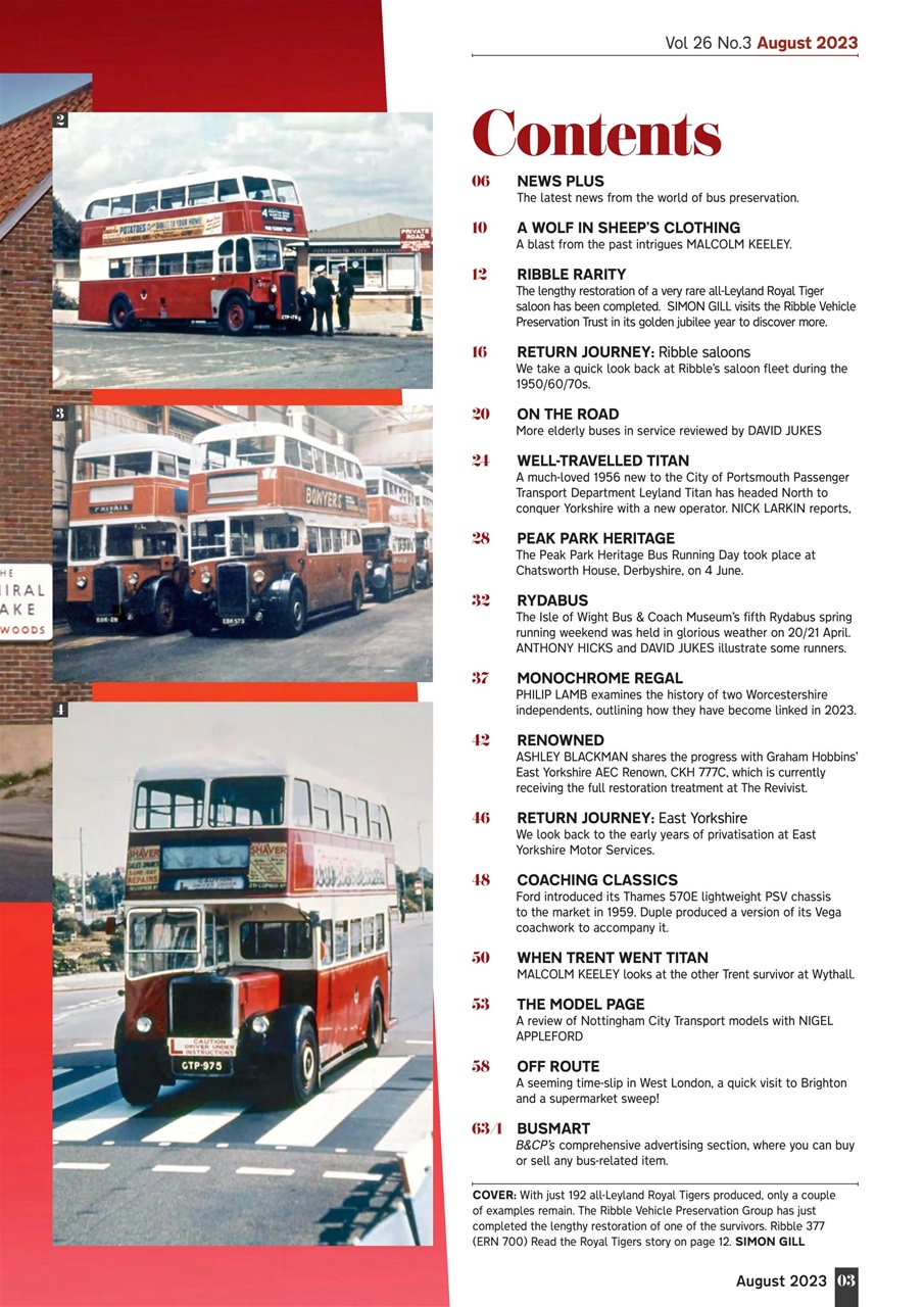 Bus & Coach Preservation Preview Pages