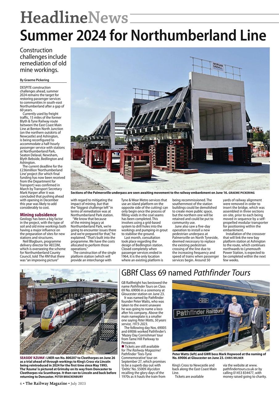 Railway Magazine Preview Pages