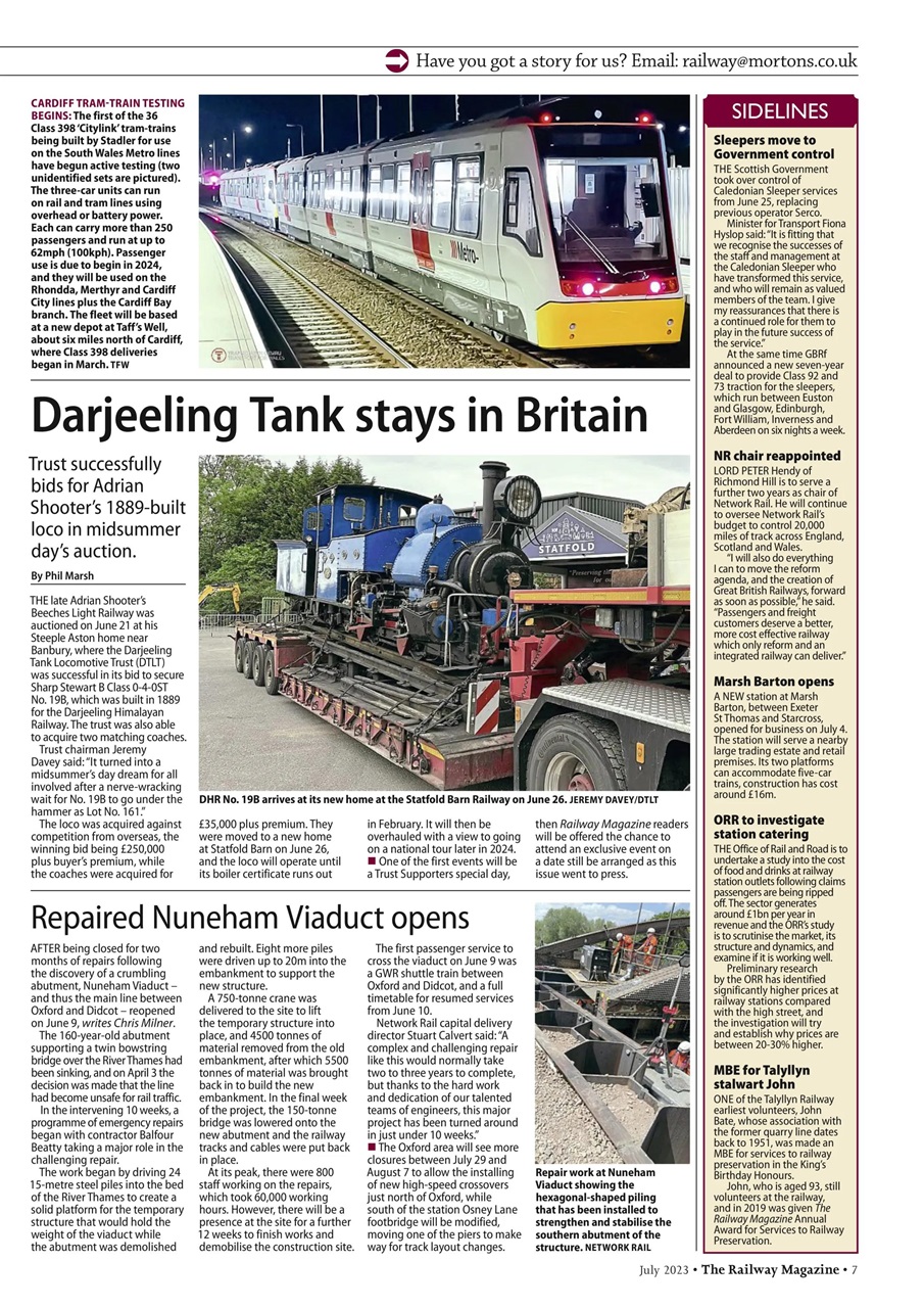 Railway Magazine Preview Pages