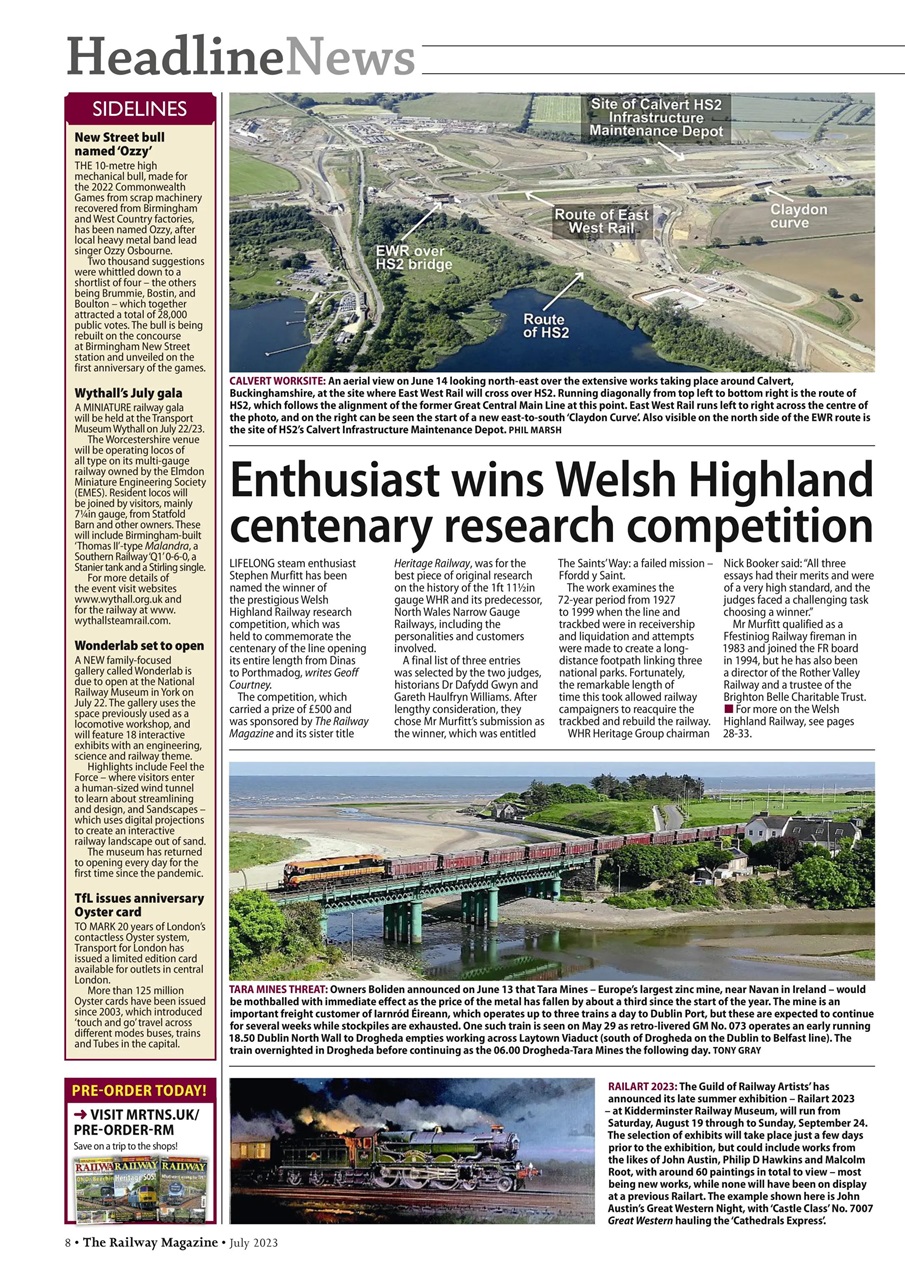 Railway Magazine Preview Pages