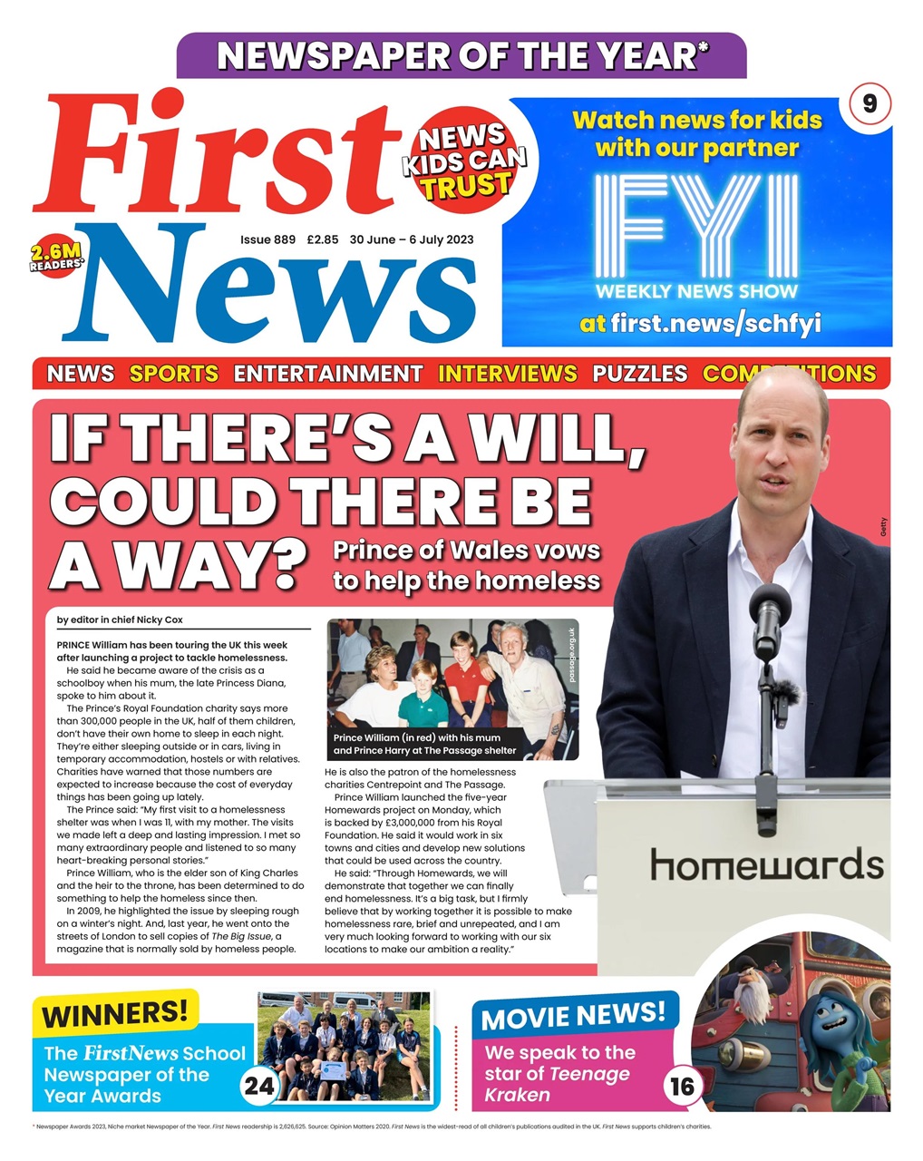 First News Preview Pages