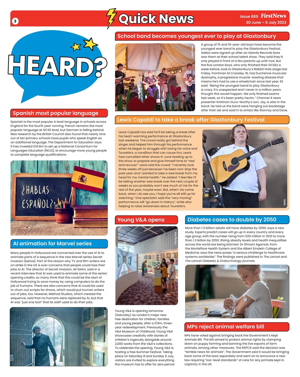 First News Preview Pages
