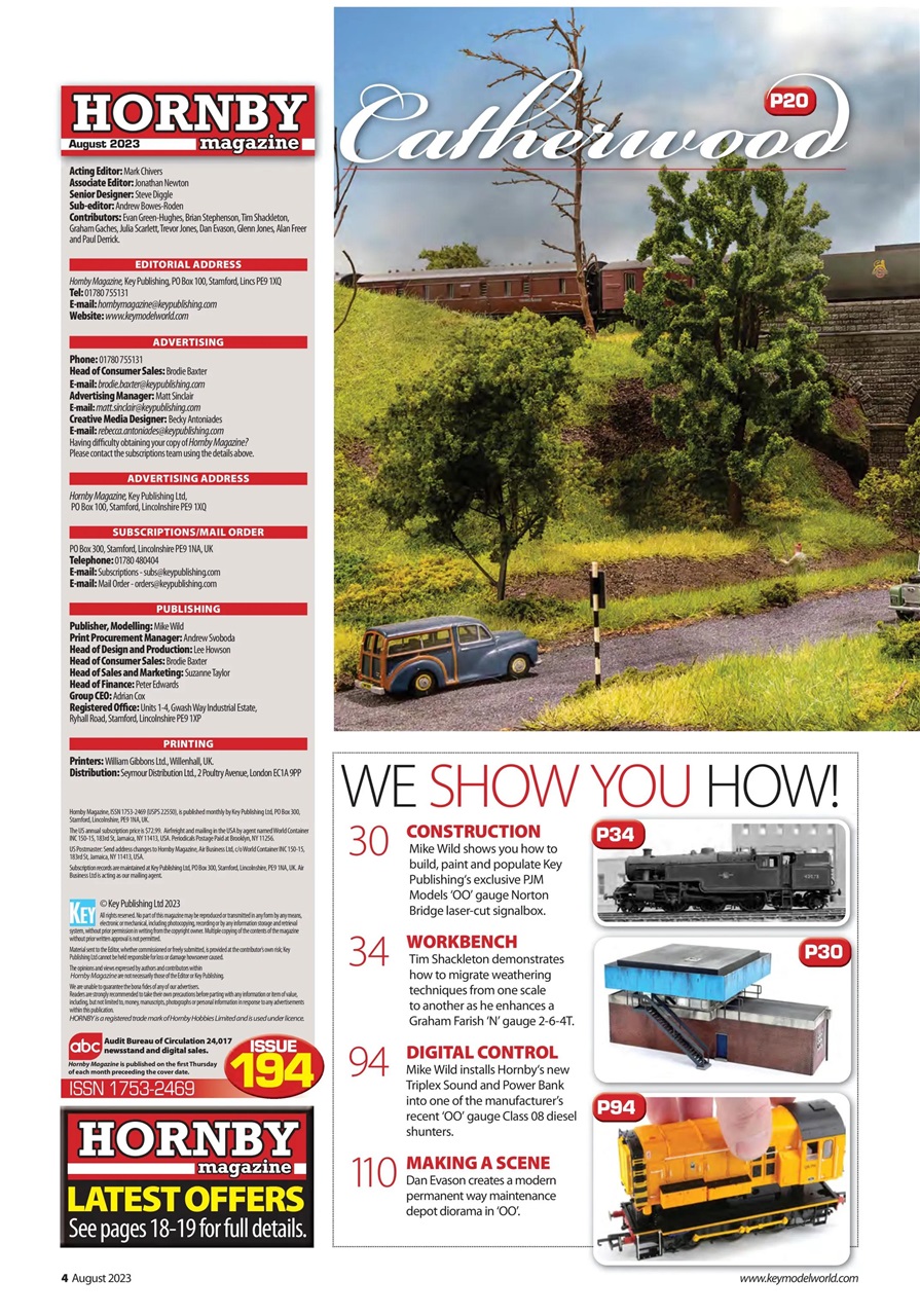 Hornby Magazine Preview Pages