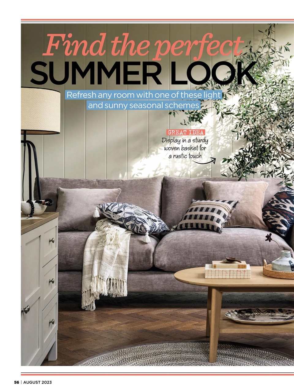 Style at Home Preview Pages