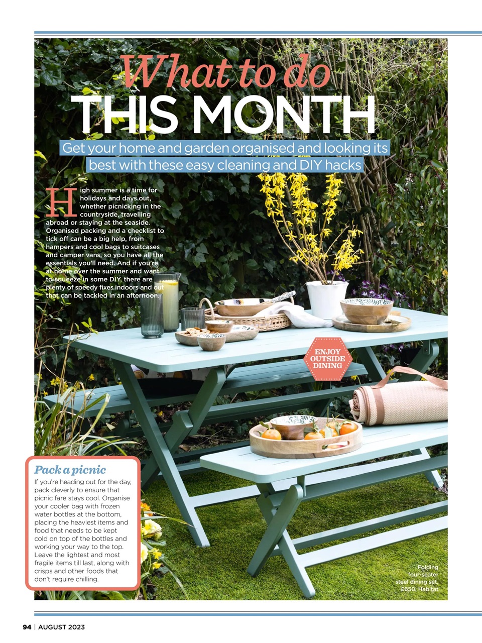 Style at Home Preview Pages