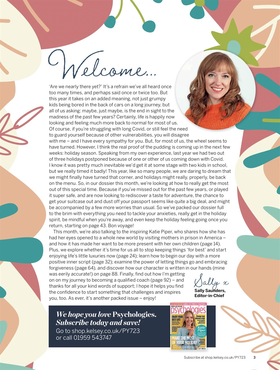 Psychologies Preview Pages