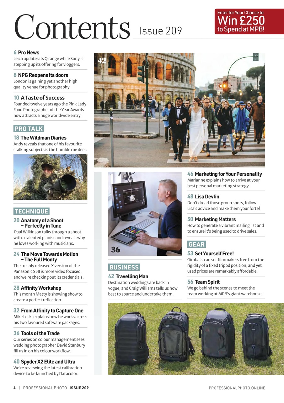 Professional Photo Preview Pages