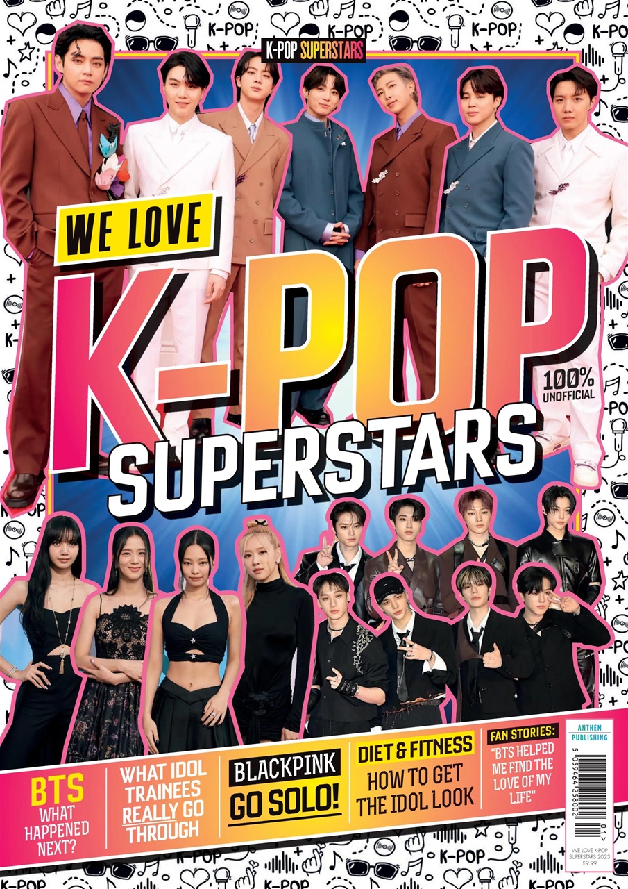 K-Pop Superstars Preview Pages