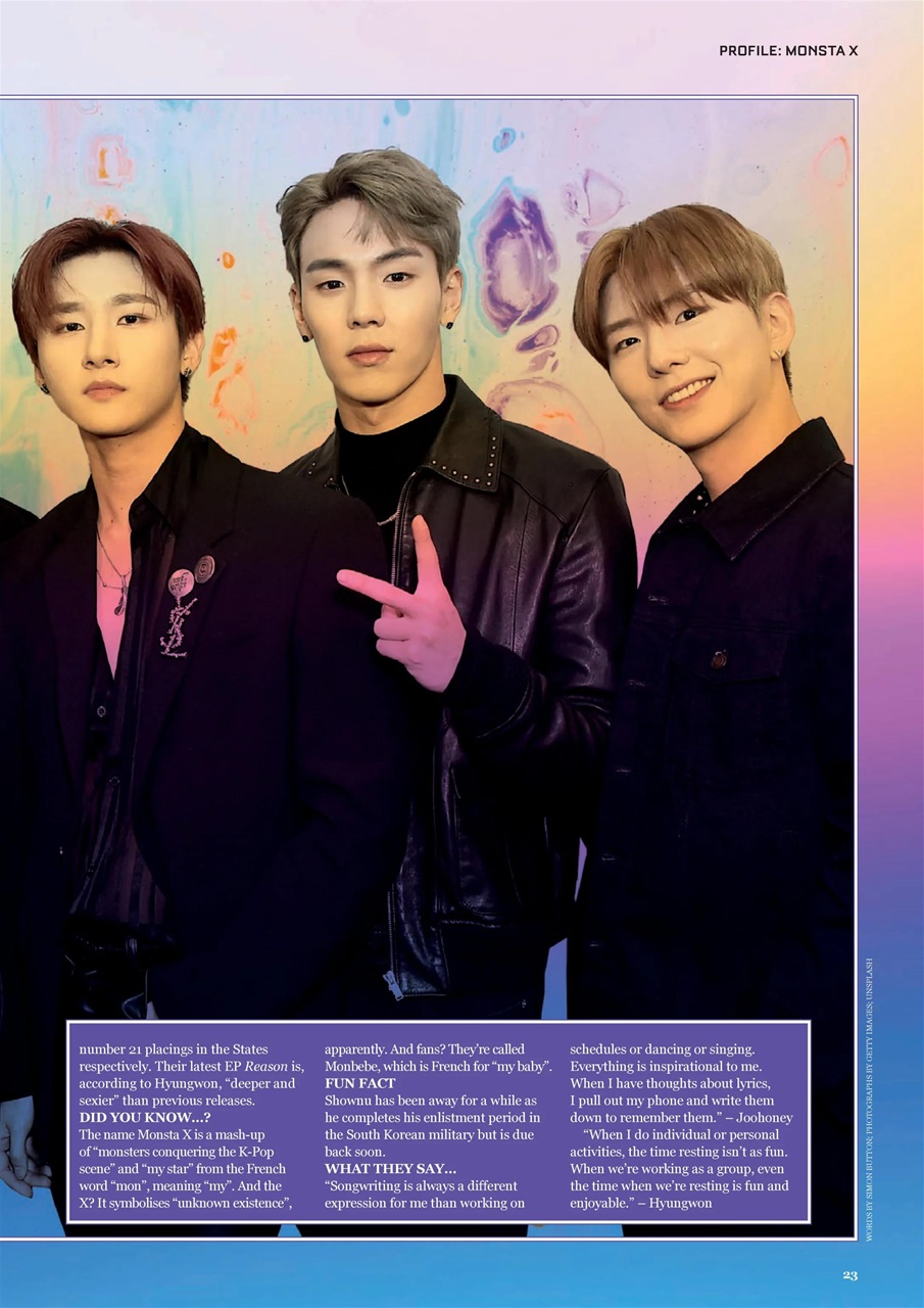 K-Pop Superstars Preview Pages