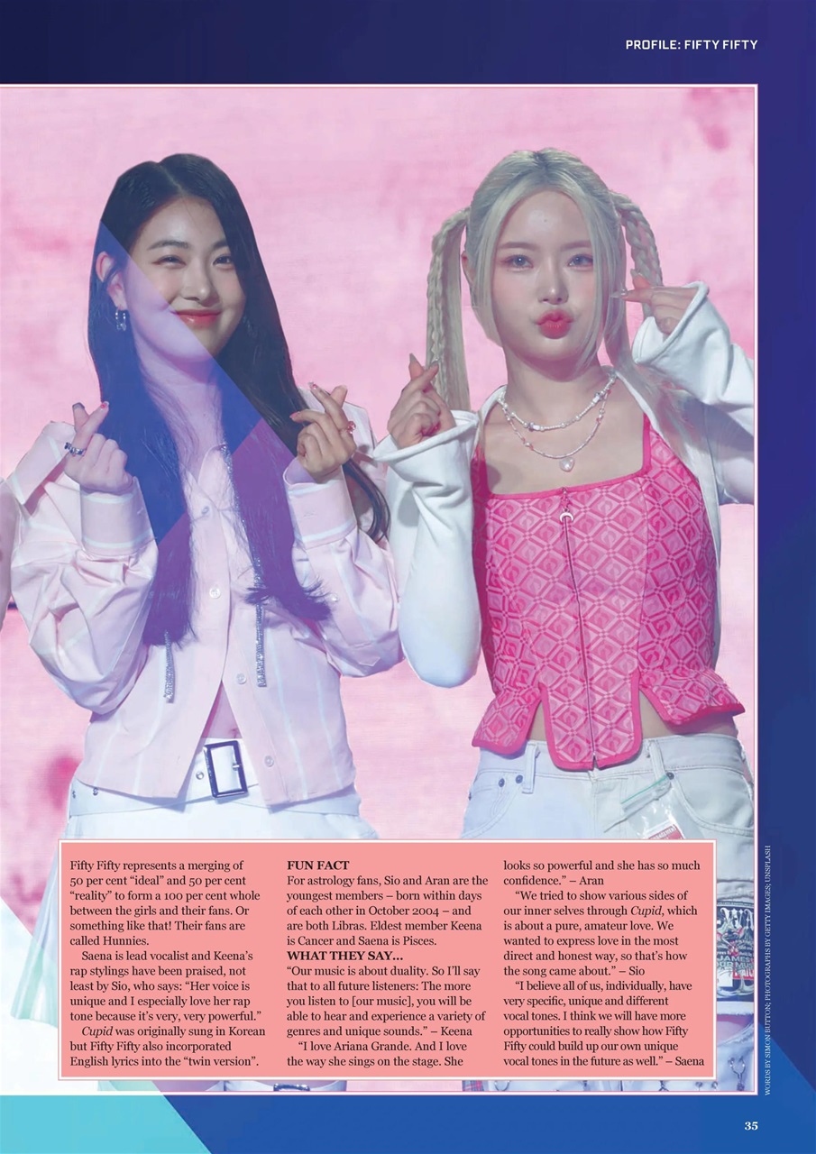 K-Pop Superstars Preview Pages