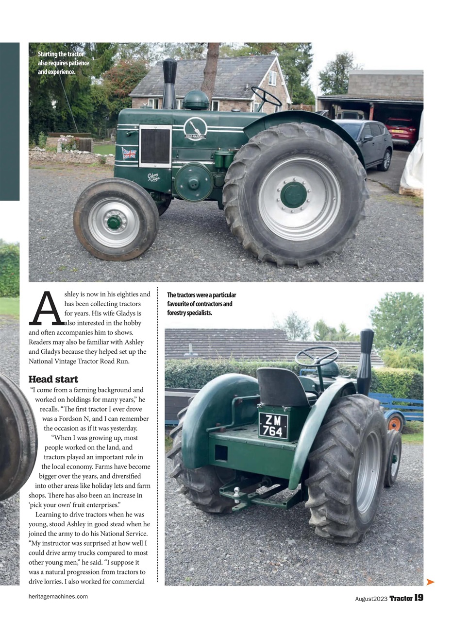 Tractor & Farming Heritage Magazine Preview Pages