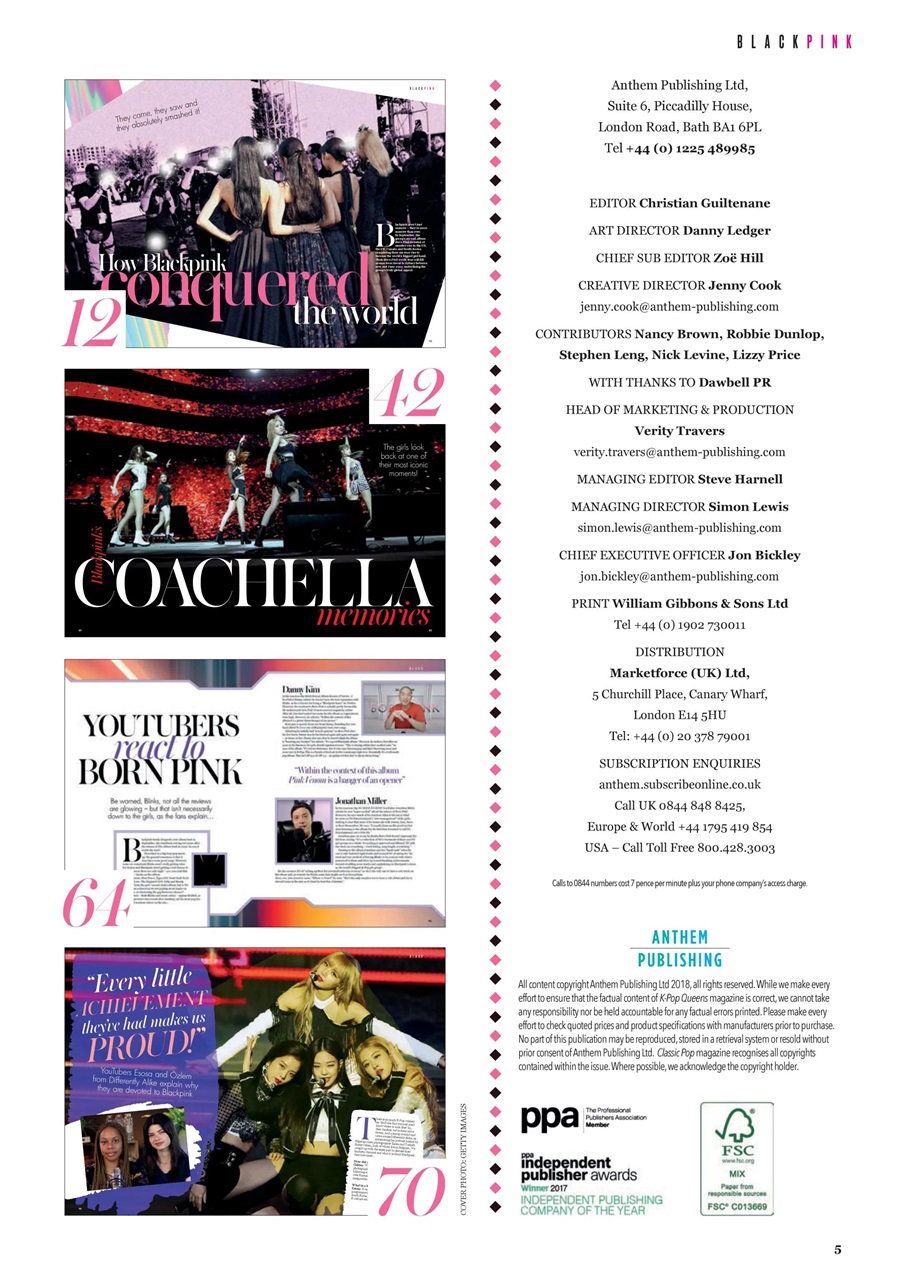 K-Pop Superstars Preview Pages