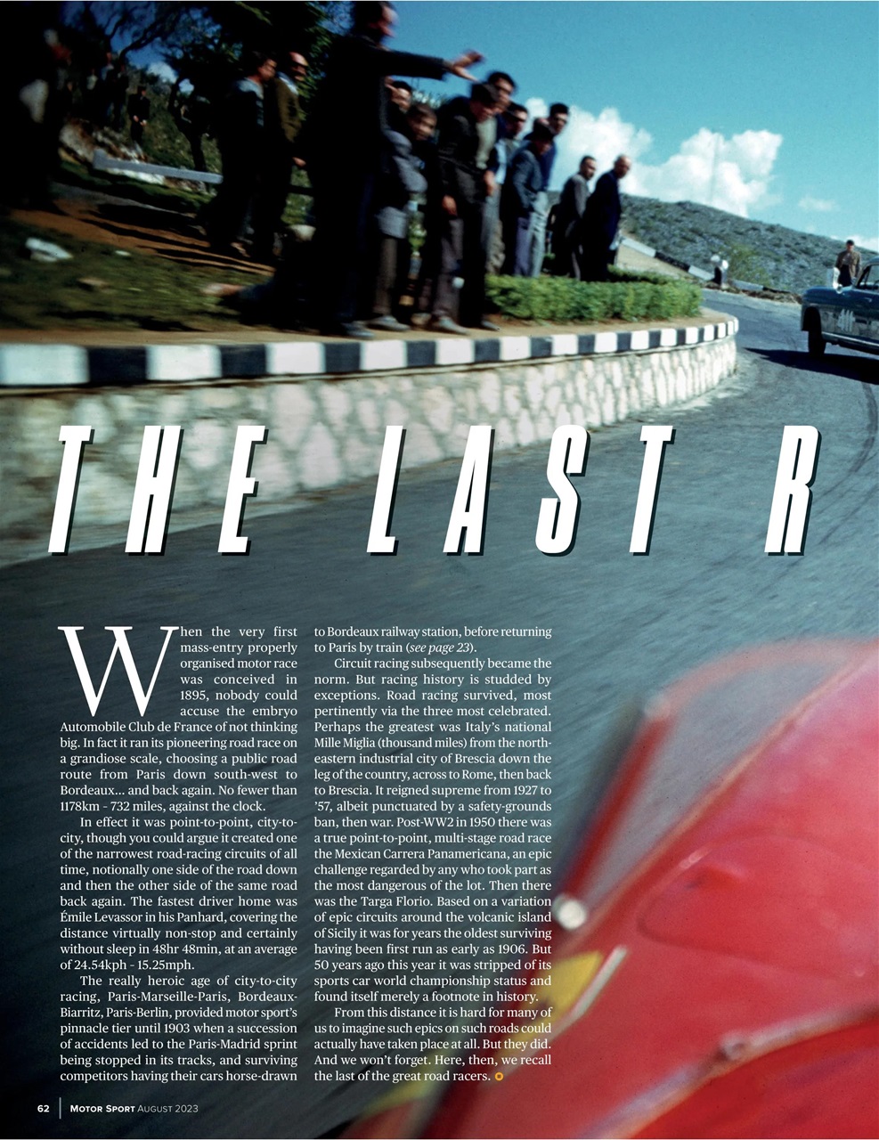 Motor Sport Magazine Preview Pages