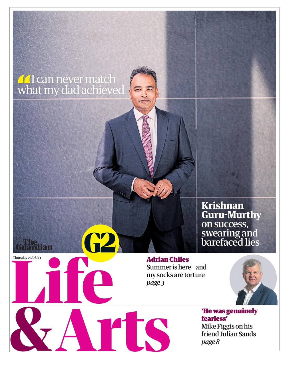 The Guardian Newspaper Preview Pages