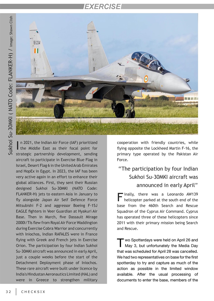 CHECKSIX - The Military Aviation Journal Preview Pages