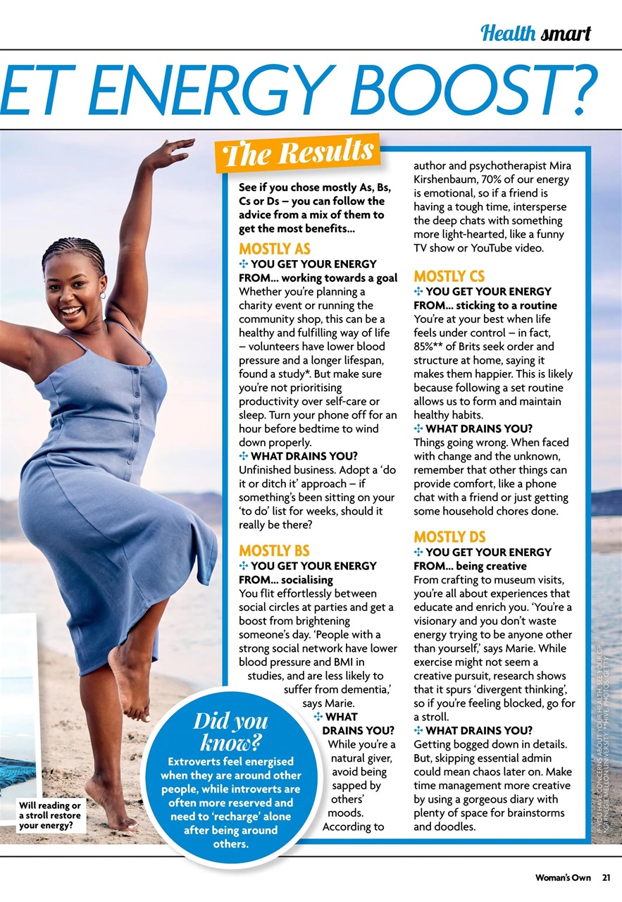 Woman's Own Lifestyle Special Preview Pages