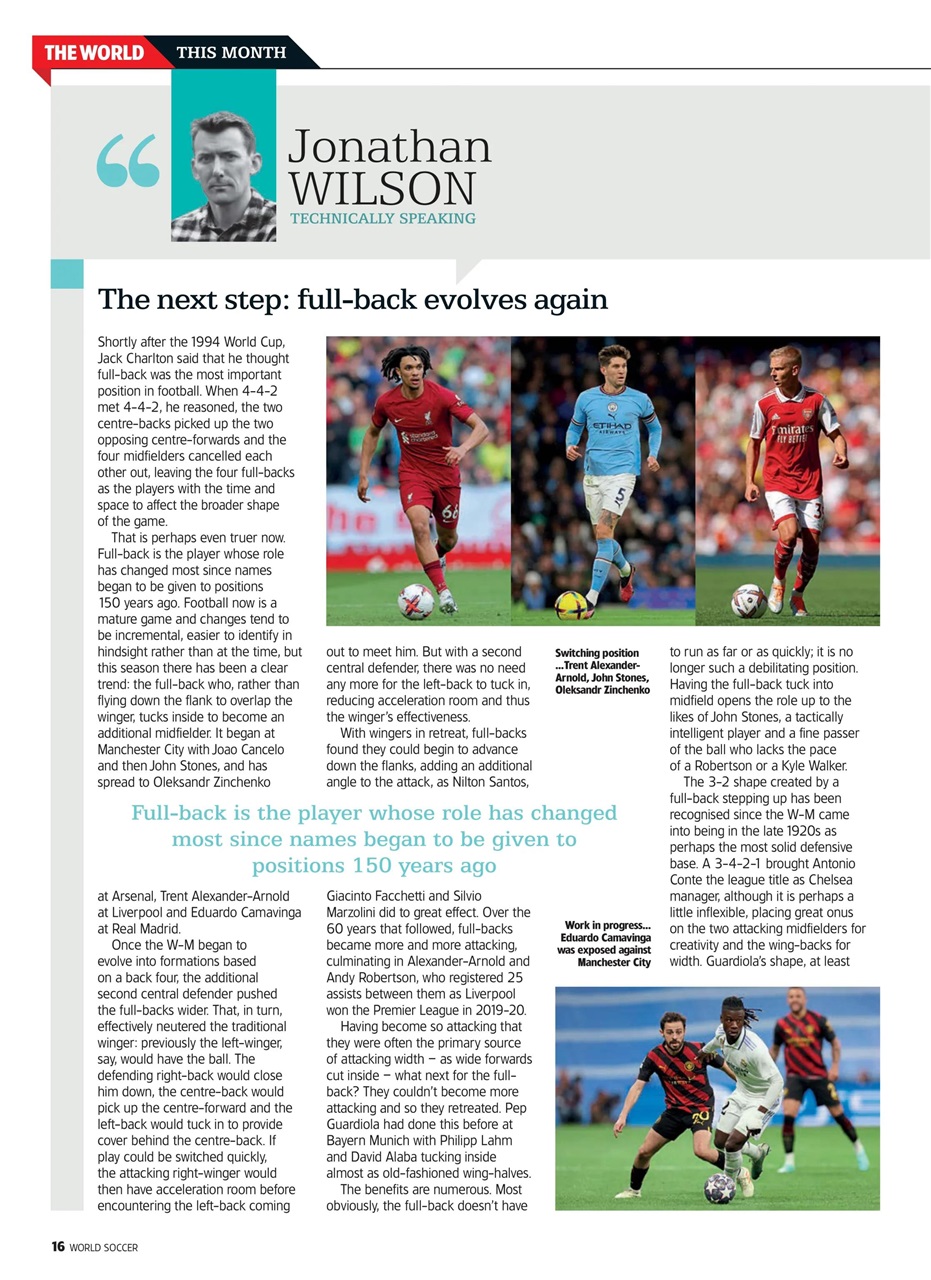 World Soccer Preview Pages