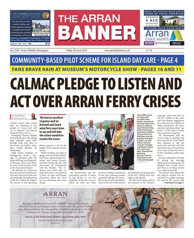 Arran Banner issue 30-Jun-2023