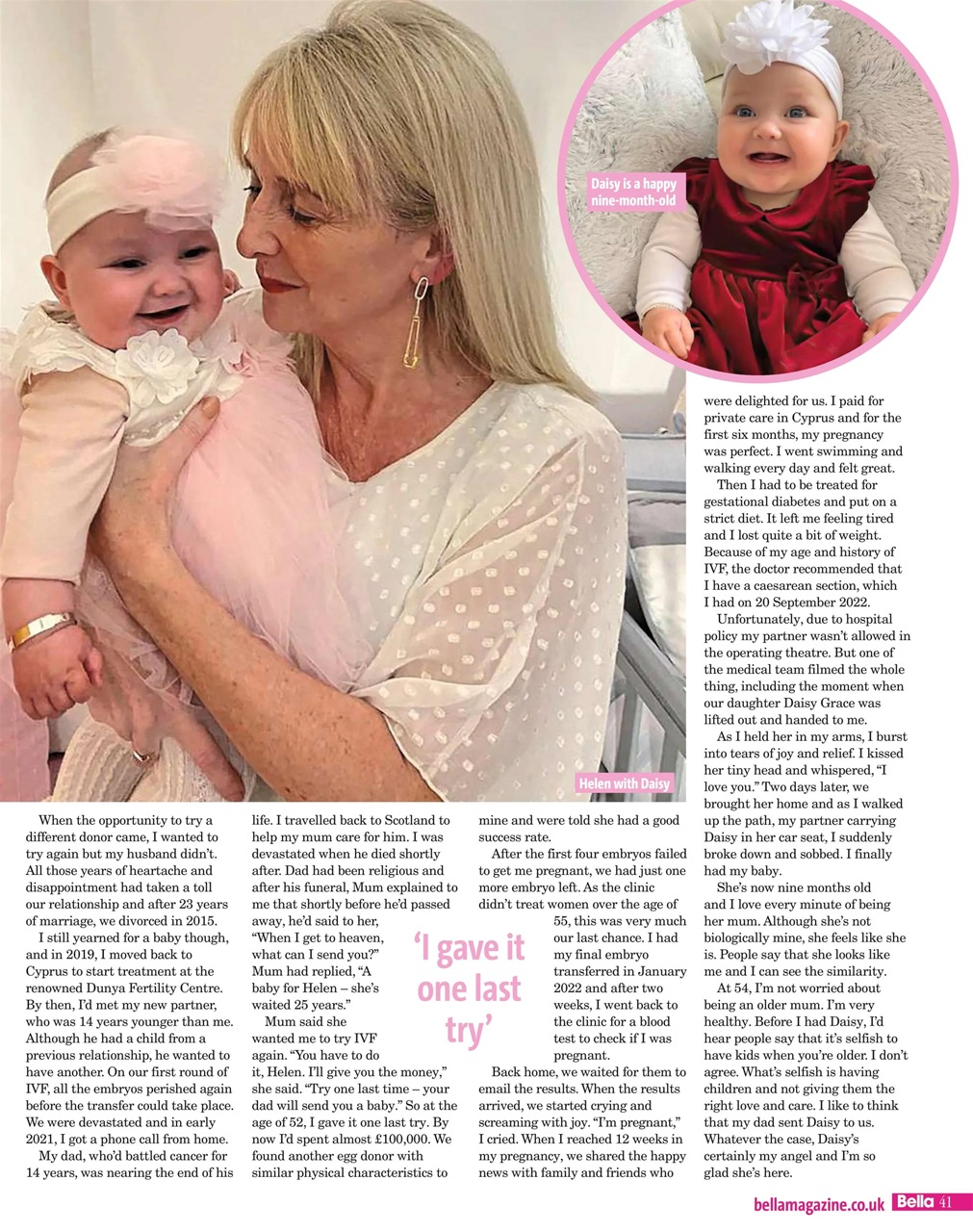 Bella Magazine Preview Pages