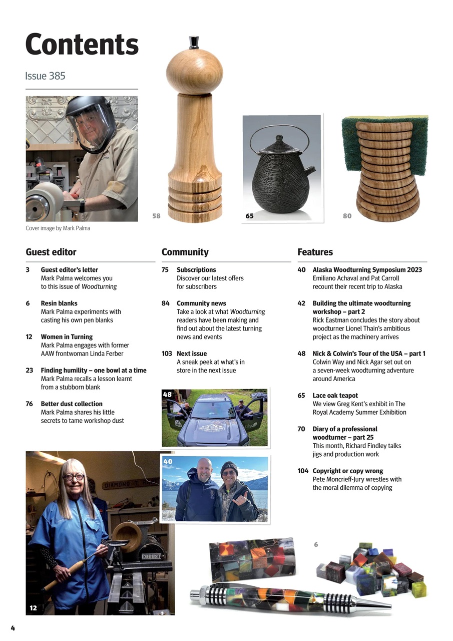 Woodturning Preview Pages