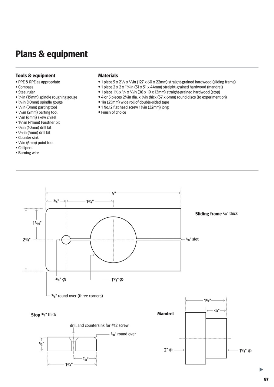 Woodturning Preview Pages