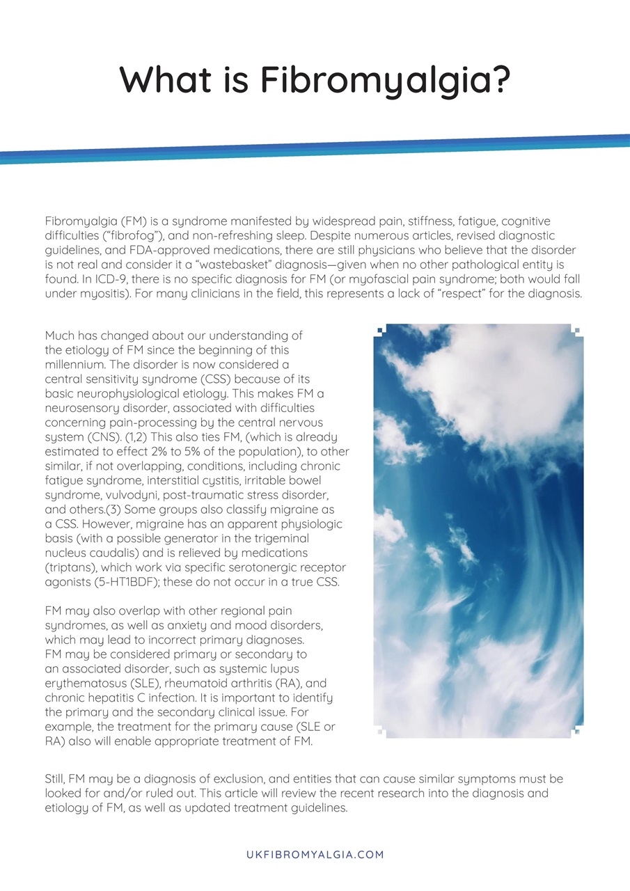 Fibromyalgia Magazine Preview Pages