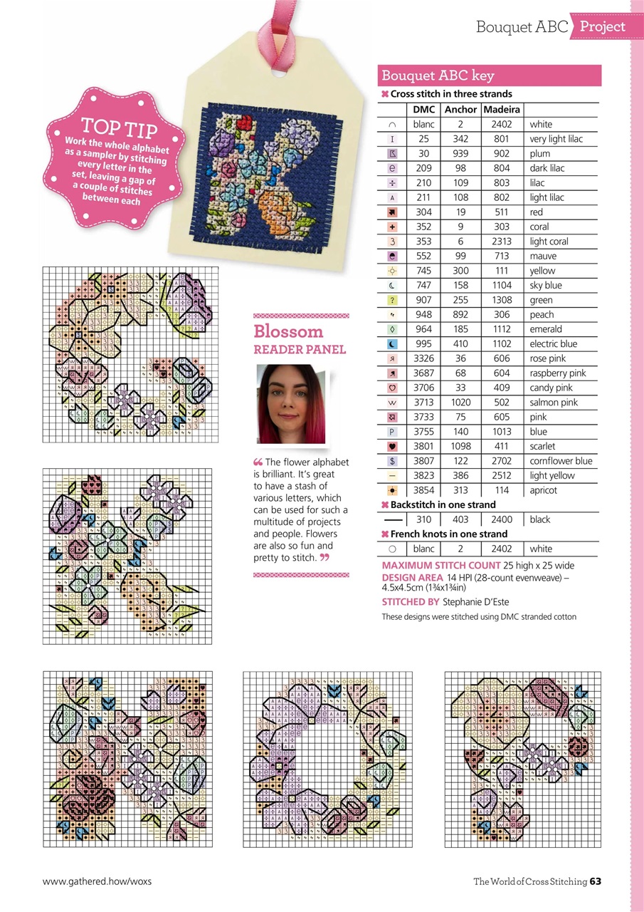 The World of Cross Stitching Preview Pages