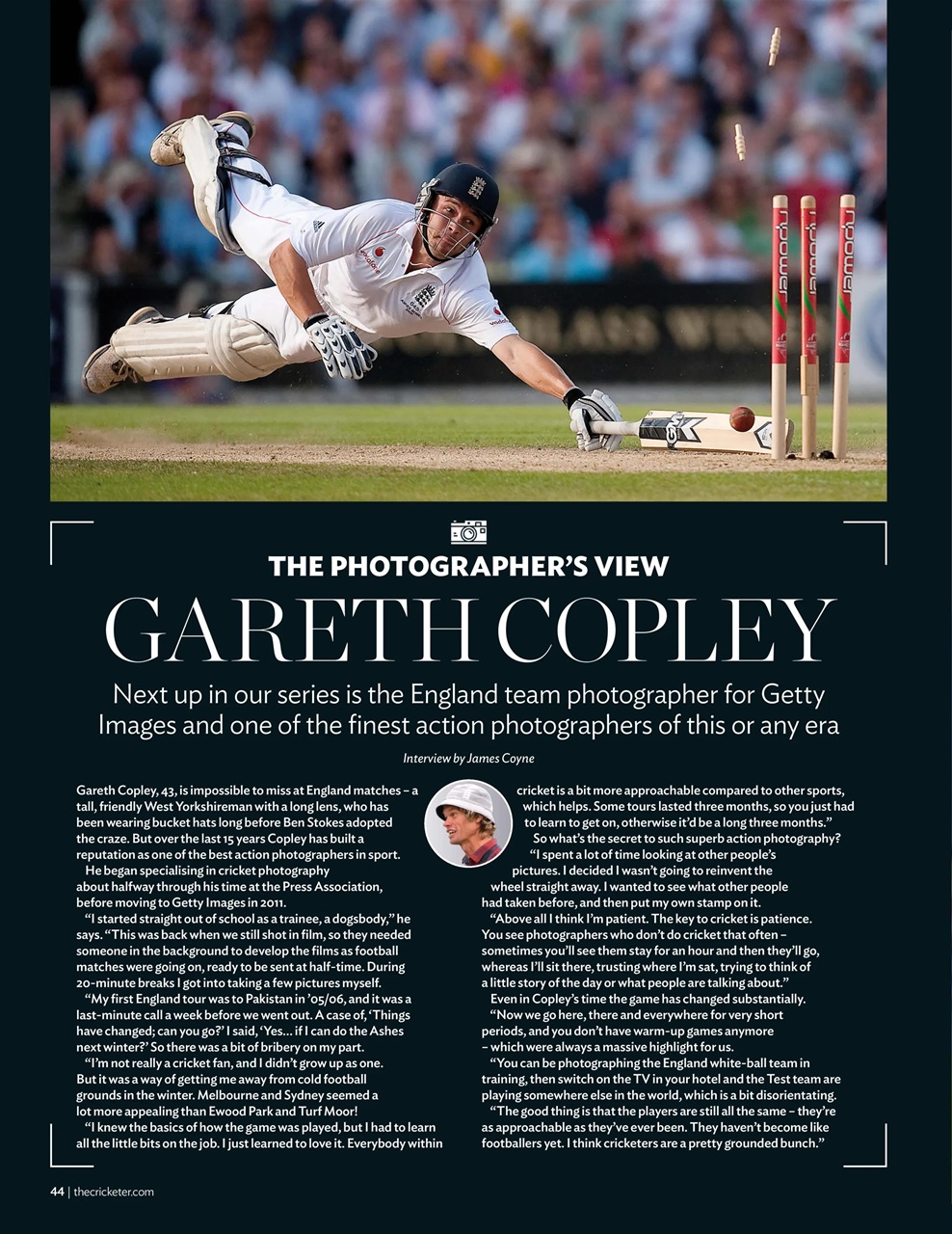 The Cricketer Magazine Preview Pages