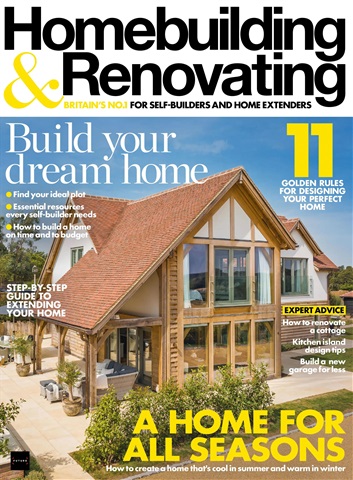 Homebuilding & Renovating Magazine issue August 2023